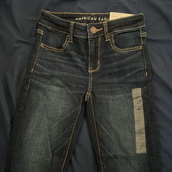 Size 0 short American Eagle Jegging Jeans - Picture 1 of 7